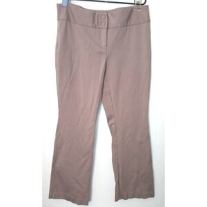 Alfani Sz 16 Career Work Casual Dress Pant Modern Flat Front  Stretch Flattering